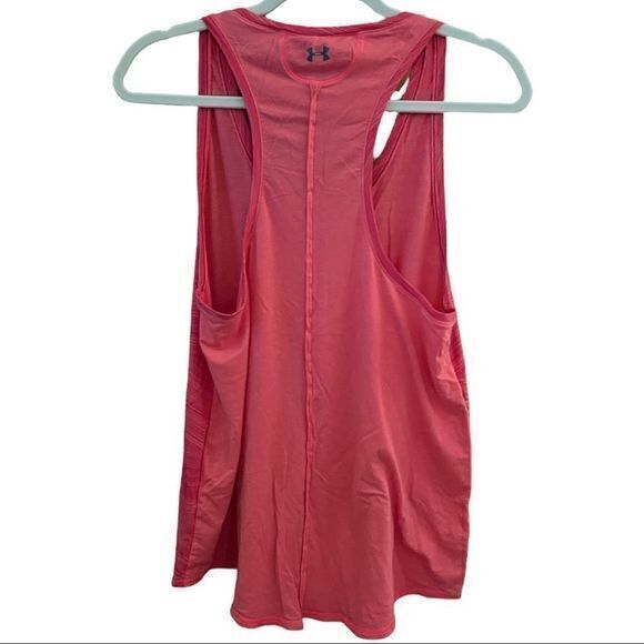 Under Armour Women's Athletic Tank Racerback Sleeveless Pink Size Medium - Picture 2 of 4
